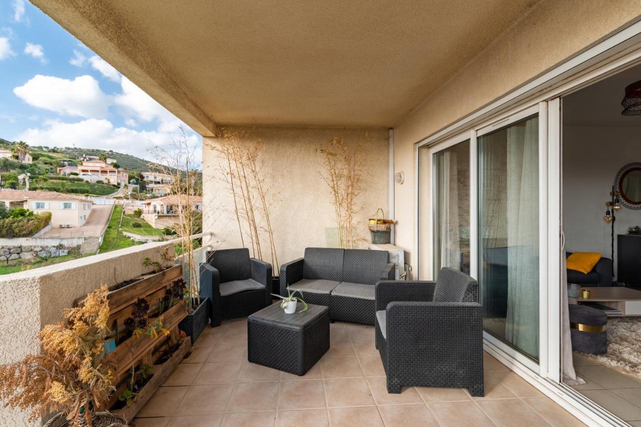 U Nidu - A Ajaccio, Magnifique Appartement 4 Couchages Vue Mer Ajaccio  Exteriér fotografie